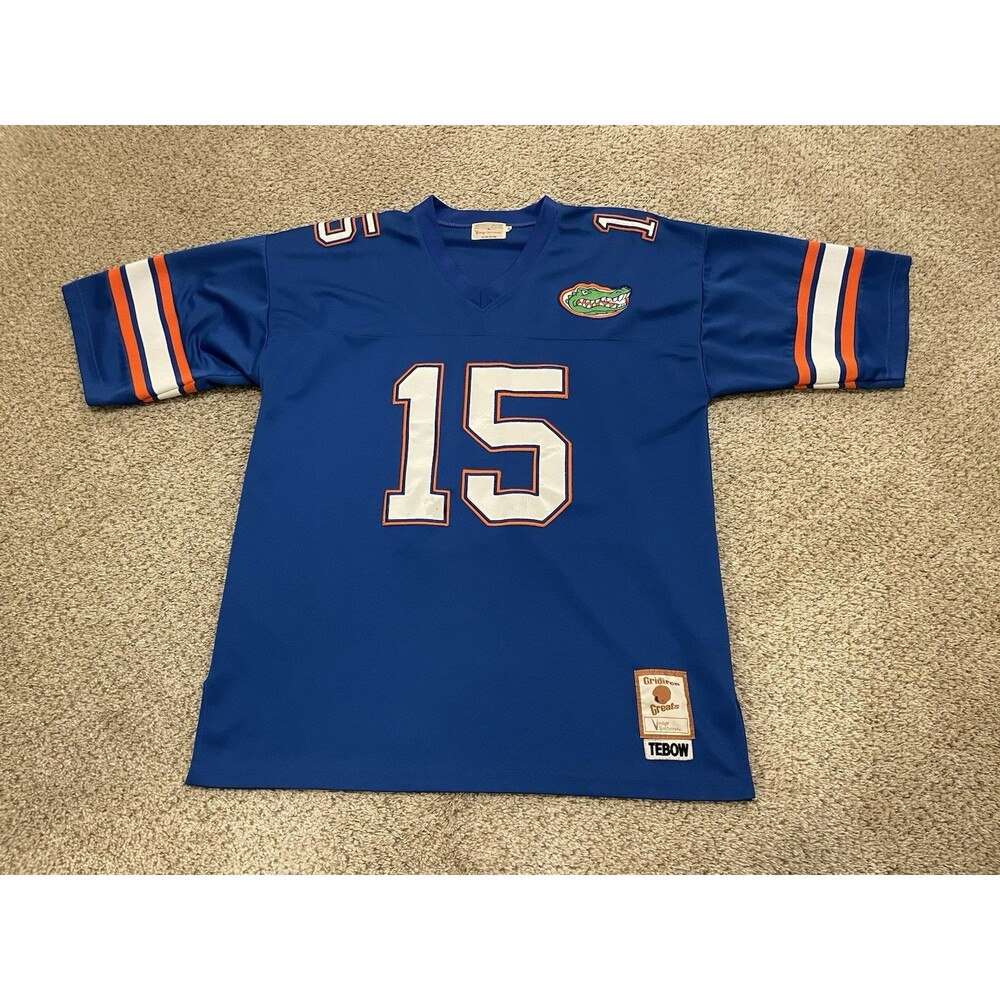 Tim Tebow Florida Gators Jersey Men Stitched Home XL 52